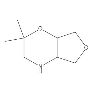 2,2-dimethyl-hexahydro-2H-furo[3,4-b]morpholine结构式