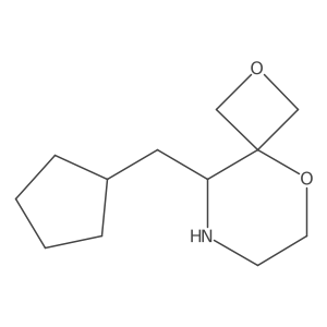 9-(Cyclopentylmethyl)-2,5-dioxa-8-azaspiro[3.5]nonane Structure