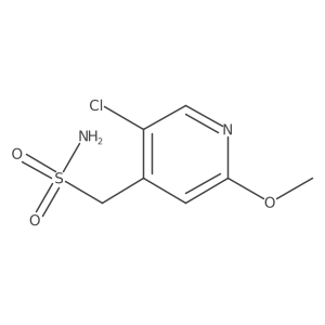 (5-Chloro-2-methoxypyridin-4-yl)methanesulfonamide结构式