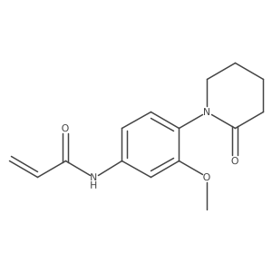 N-[3-Methoxy-4-(2-oxopiperidin-1-yl)phenyl]prop-2-enamide Structure