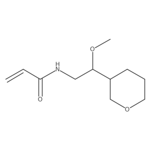 N-[2-Methoxy-2-(oxan-3-yl)ethyl]prop-2-enamide Structure
