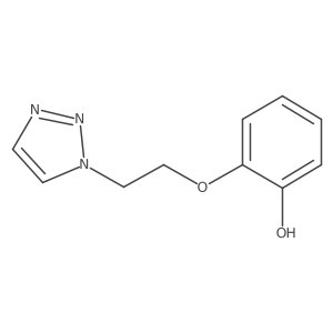 2-[2-(1H-1,2,3-Triazol-1-yl)ethoxy]phenol Structure