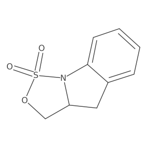(3As)-3a,4-dihydro-3H-oxathiazolo[3,4-a]indole 1,1-dioxide Structure