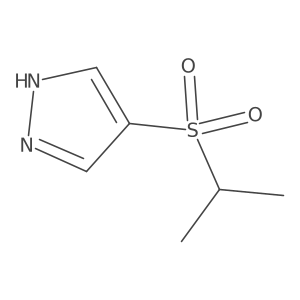 4-(propane-2-sulfonyl)-1H-pyrazole Structure
