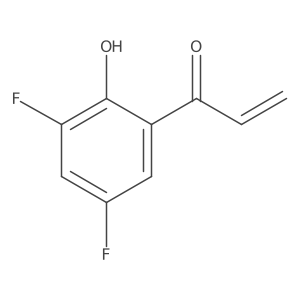 1-(3,5-Difluoro-2-hydroxyphenyl)prop-2-en-1-one结构式