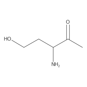 2-Pentanone, 3-amino-5-hydroxy-结构式