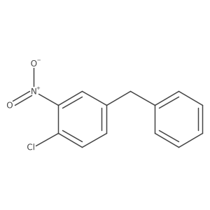 1-Chloro-2-nitro-4-(phenylmethyl)benzene Structure