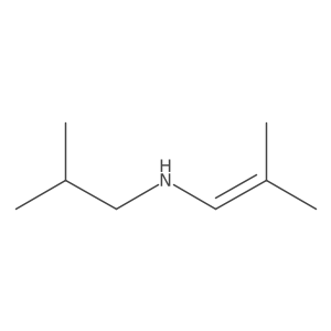 (2-Methylprop-1-en-1-yl)(2-methylpropyl)amine结构式