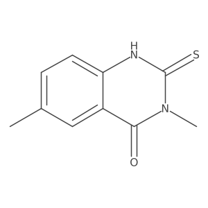 2-mercapto-3,6-dimethylquinazolin-4(3H)-one Structure