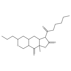 Hexahydromonascin结构式