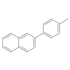 2-(4-Iodophenyl)naphthalene Structure
