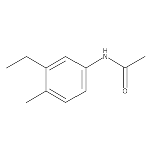 Acetamide, n-(3-ethyl-4-methylphenyl)-结构式
