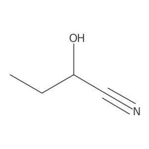 (s)-2-Hydroxybutanenitrile结构式