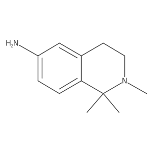 1,1,2-Trimethyl-3,4-dihydroisoquinolin-6-amine Structure
