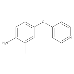 2-Methyl-4-(pyridin-4-yloxy)aniline Structure