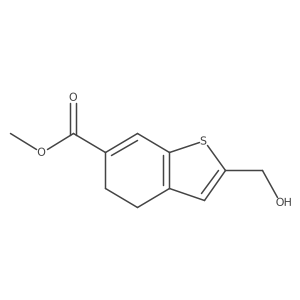 Methyl 2-(hydroxymethyl)-4,5-dihydrobenzo[b]thiophene-6-carboxylate Structure