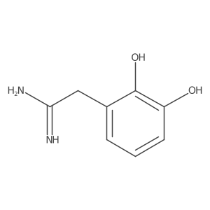 2-(2,3-Dihydroxyphenyl)ethanimidamide Structure