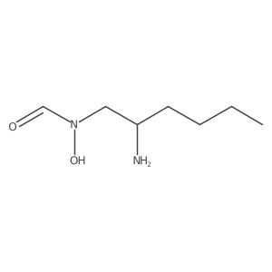 Formamide, N-(2-aminohexyl)-N-hydroxy-结构式