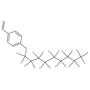 1-Ethenyl-4-[(perfluorononyl)oxy]benzene Structure