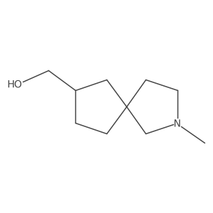 (2-Methyl-2-azaspiro[4.4]nonan-7-yl)methanol Structure