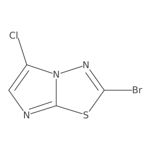 2-Bromo-5-chloroimidazo[2,1-b][1,3,4]thiadiazole Structure
