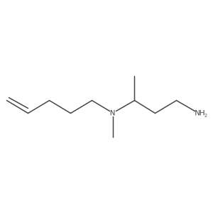(4-Aminobutan-2-yl)(methyl)(pent-4-en-1-yl)amine Structure