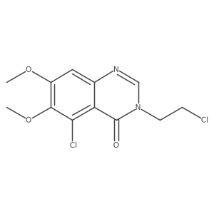 5-Chloro-3-(2-chloroethyl)-6,7-dimethoxy-4(3H)-quinazolinone结构式