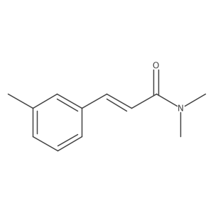 (E)-N,N-Dimethyl-3-(m-tolyl)acrylamide Structure