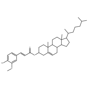 Cholesterol ferulate结构式