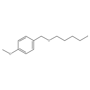 1-((4-Iodobutoxy)methyl)-4-methoxybenzene Structure