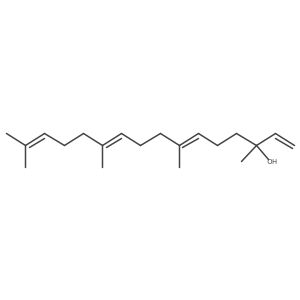 (-)-Geranyllinalool Structure