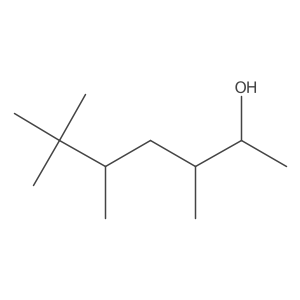 3,5,6,6-Tetramethylheptan-2-ol Structure