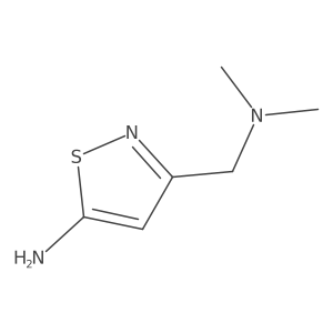 3-[(Dimethylamino)methyl]-1,2-thiazol-5-amine Structure