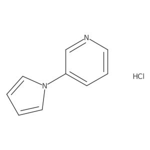 3-(1H-pyrrol-1-yl)pyridine hydrochloride Structure