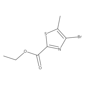 Ethyl 4-bromo-5-methyl-1,3-thiazole-2-carboxylate Structure