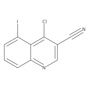 4-Chloro-5-iodoquinoline-3-carbonitrile Structure