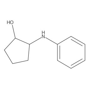 (1R,2R)-2-(phenylamino)cyclopentan-1-ol结构式