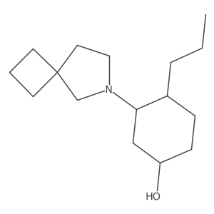 3-{6-Azaspiro[3.4]octan-6-yl}-4-propylcyclohexan-1-ol Structure