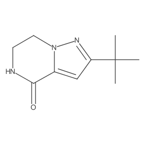 2-(tert-butyl)-6,7-dihydropyrazolo[1,5-a]pyrazin-4(5H)-one Structure