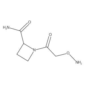 1-[2-(Aminooxy)acetyl]azetidine-2-carboxamide Structure