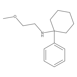 N-(1-phenylcyclohexyl)-2-methoxyethanamine Structure