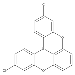 3,11-Dichloro-5,9-dioxa-13b-boranaphtho[3,2,1-de]anthracene Structure