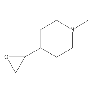 1-methyl-4-[(2R)-oxiran-2-yl]piperidine Structure