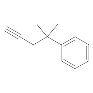 (2-Methylpent-4-yn-2-yl)benzene结构式
