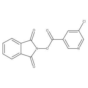 1,3-dioxo-2,3-dihydro-1H-isoindol-2-yl 5-chloropyridine-3-carboxylate Structure
