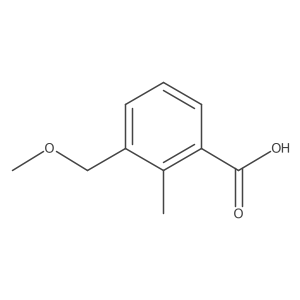 3-(Methoxymethyl)-2-methylbenzoic acid结构式