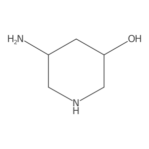 (3S,5S)-5-aminopiperidin-3-ol结构式