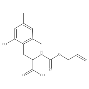 3-(2-Hydroxy-4,6-dimethylphenyl)-2-{[(prop-2-en-1-yloxy)carbonyl]amino}propanoic acid结构式