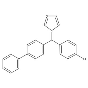 1-[[1,1a(2)-Biphenyl]-4-yl(4-chlorophenyl)methyl]-1H-imidazole结构式