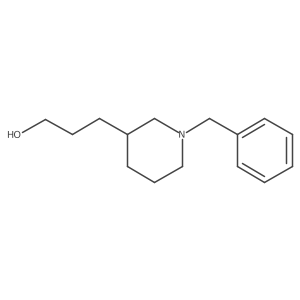 3-(1-Benzylpiperidin-3-yl)propan-1-ol结构式